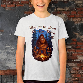 Sasquatch-kinderen die opvallen Tri-Blend shirt