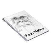 Sasquatch-laptop Notitieboek (Rechterzijde)