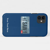 Sasquatch License Bord Case-Mate iPhone Case (Achterkant (horizontaal))