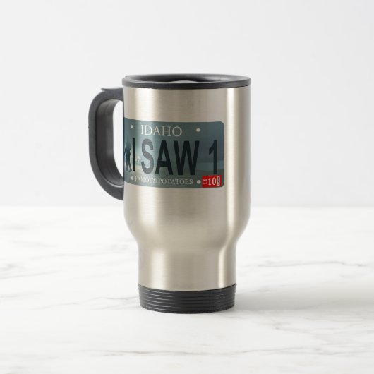 Sasquatch License Bord Reisbeker (Voorkant links)