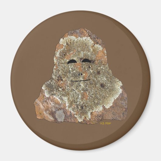 Sasquatch Magneet (Voorkant)