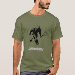 Sasquatch Mannen Tennis T-Shirt