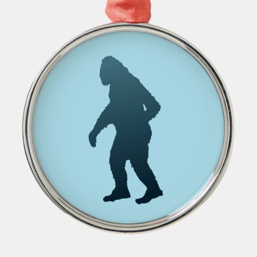 Sasquatch Metalen Ornament (Voorkant)