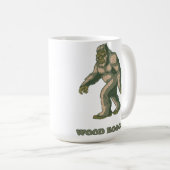 Sasquatch: Mok van de koffiekast van hout (Voorkant rechts)