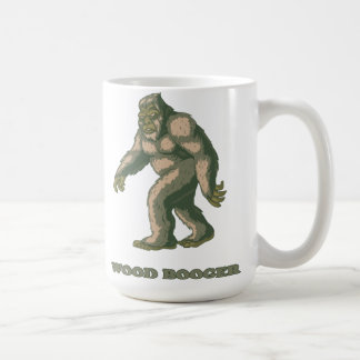 Sasquatch: Mok van de koffiekast van hout