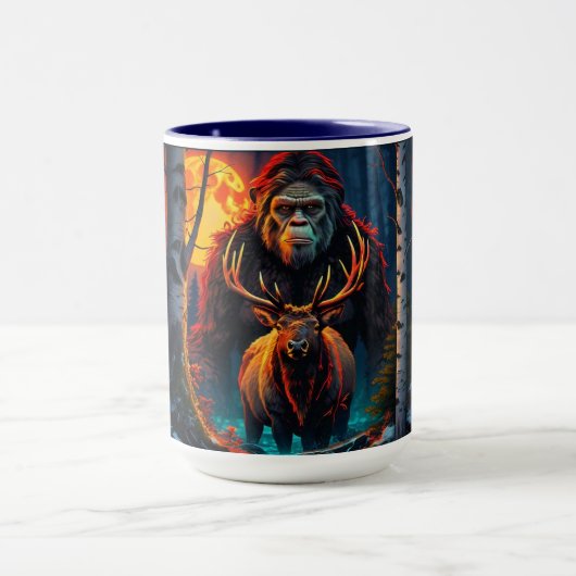 Sasquatch Moonlit Hunt Mok (Midden)