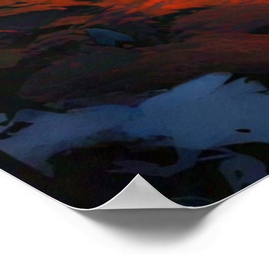 Sasquatch Moonlit Hunt Poster (Hoek)