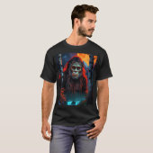 Sasquatch Moonlit Hunt T-shirt (Voorkant volledig)