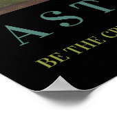 Sasquatch Motivatie Poster (Hoek)