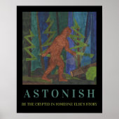 Sasquatch Motivatie Poster (Voorkant)