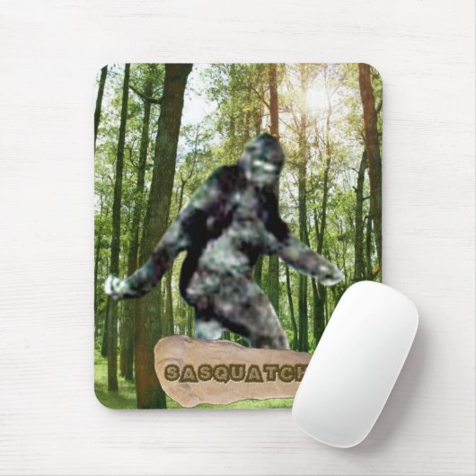 Sasquatch Mousepad Muismat (Met muis)