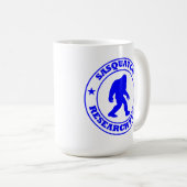 SASQUATCH ONDERZOEK TEAM - Bigfoot Pro's Blue Logo Koffiemok (Voorkant rechts)