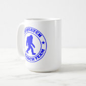 SASQUATCH ONDERZOEK TEAM - Bigfoot Pro's Blue Logo Koffiemok (Voorkant links)