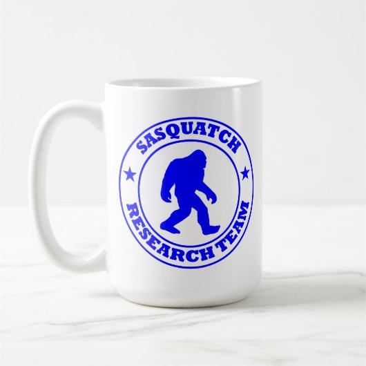 SASQUATCH ONDERZOEK TEAM - Bigfoot Pro's Blue Logo Koffiemok (Links)