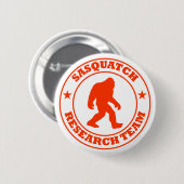 SASQUATCH ONDERZOEK TEAM - Rood Logo van Bigfoot P Ronde Button 5,7 Cm (Voorkant /achterkant)