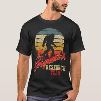 Sasquatch onderzoeksteam Funny Bigfoot T-shirt