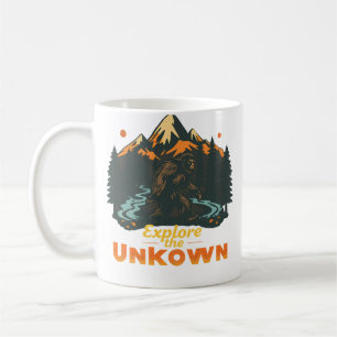 Sasquatch ontdekkingsreiziger koffiemok