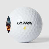 Sasquatch op Halloween Golfballen (Logo)