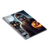 Sasquatch op Halloween Notitieboek (Rechterzijde)
