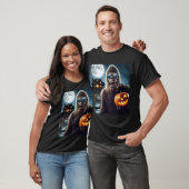 Sasquatch op Halloween T-shirt (Unisex)