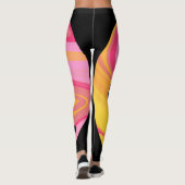 Sasquatch op roze leggings (Achterkant)