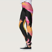 Sasquatch op roze leggings (Links)