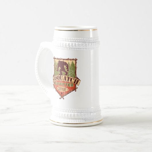 Sasquatch Outfitter Company Beer Stein Bierpul (Voorkant links)