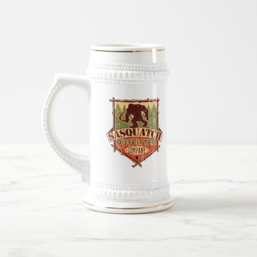 Sasquatch Outfitter Company Beer Stein Bierpul (Links)