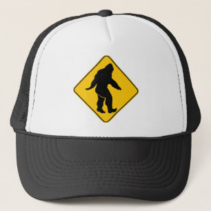 Sasquatch oversteken trucker pet