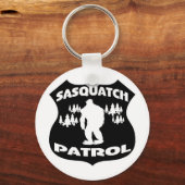 Sasquatch Patrol Forest Badge Sleutelhanger (Voorkant)