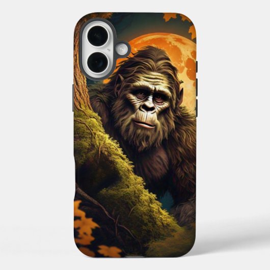 Sasquatch Peeking Case-Mate iPhone Case (Achterkant)