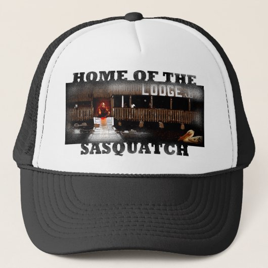 Sasquatch pet. trucker pet (Voorkant)