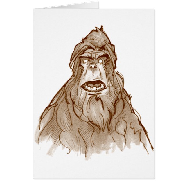 SASQUATCH PORTRAIT - Bigfoot Pro's Squatch Head (Voorkant)