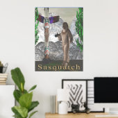 Sasquatch poster (Thuiskantoor)