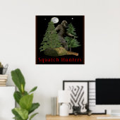 Sasquatch poster (Thuiskantoor)