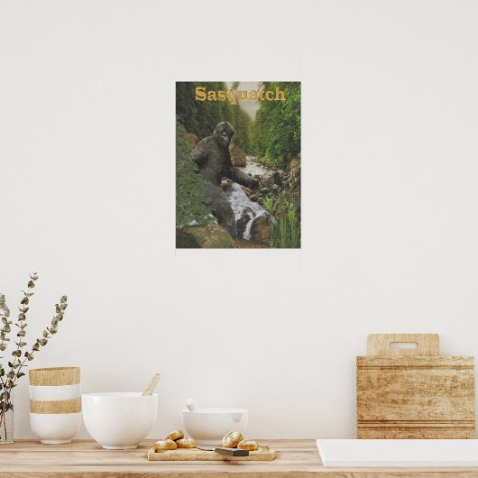 sasquatch poster (Keuken)