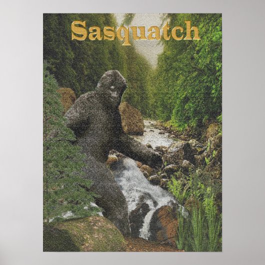 sasquatch poster (Voorkant)
