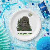 Sasquatch-producten Papieren Bordje (Feest)
