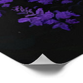 Sasquatch Rainbow Mountain Moon Wall Clock Poster (Hoek)