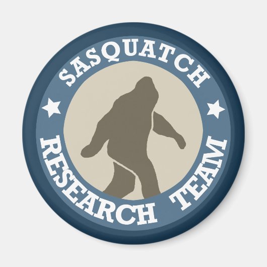 Sasquatch Research Team Magneet (Voorkant)