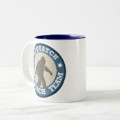 Sasquatch Research Team Tweekleurige Koffiemok (Voorkant links)