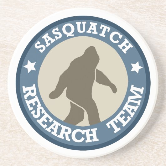 Sasquatch Research Team Zandsteen Onderzetter (Voorkant)