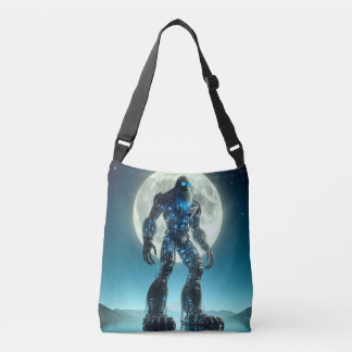 Sasquatch-robot Crossbody Tas