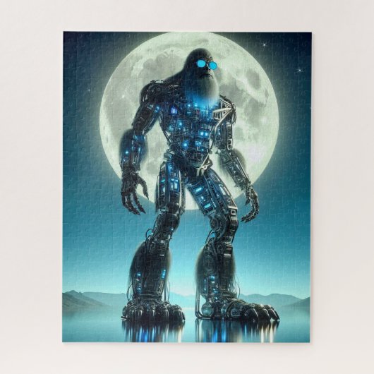 Sasquatch-robot Legpuzzel (Verticaal)
