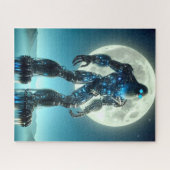 Sasquatch-robot Legpuzzel (Horizontaal)