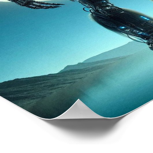 Sasquatch-robot Poster (Hoek)