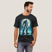 Sasquatch-robot T-shirt (Voorkant volledig)