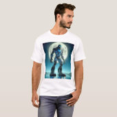 Sasquatch-robot T-shirt (Voorkant volledig)