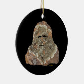 Sasquatch Rock Art Keramisch Ornament (Rechts)