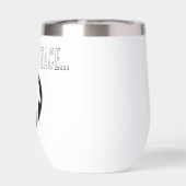 Sasquatch Roestvrij staal Wijn Tumbler (Achterkant)